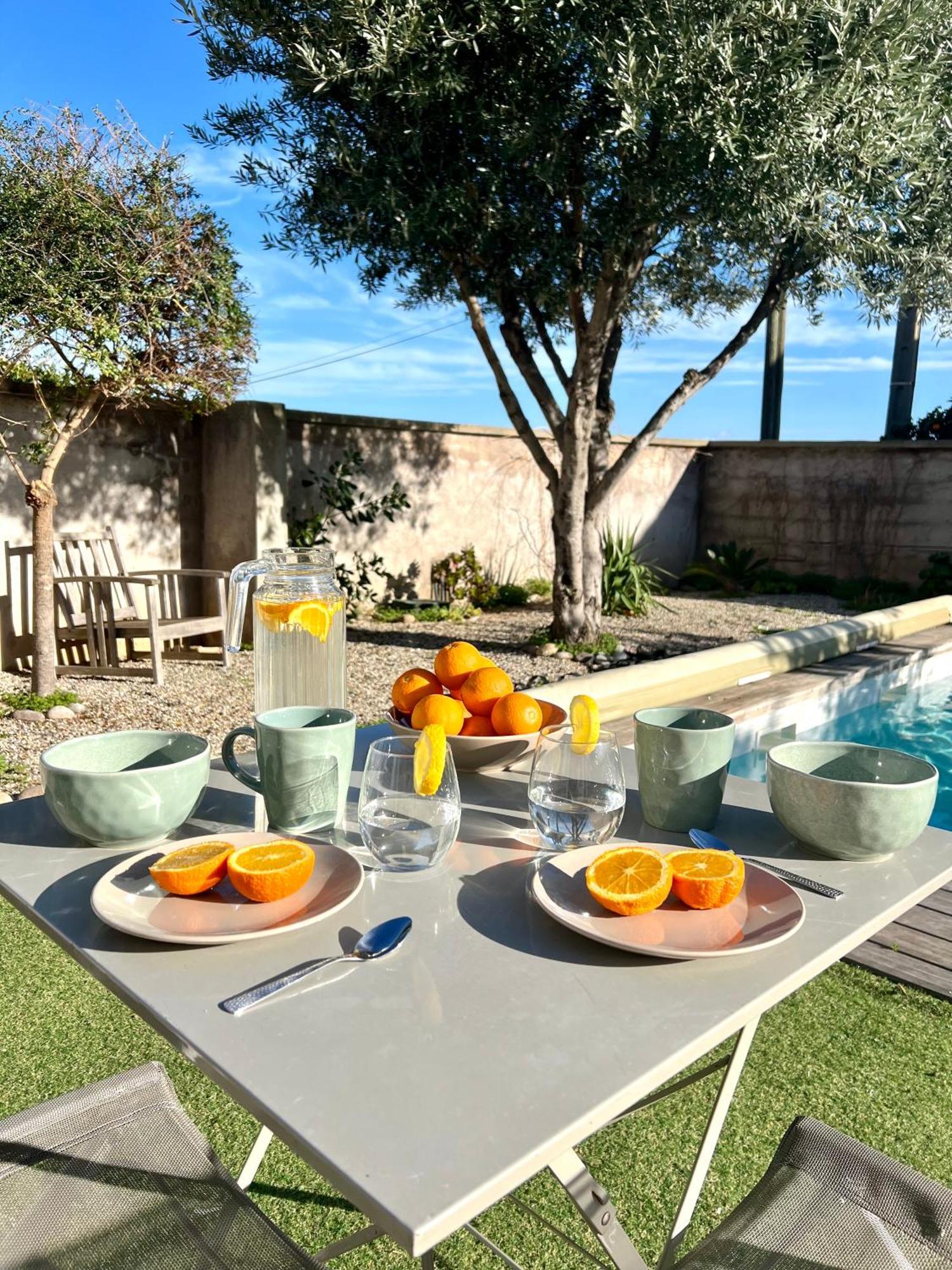 Appartement L'Arancetu Vue Mer Avec Piscine Biguglia  Exterior photo