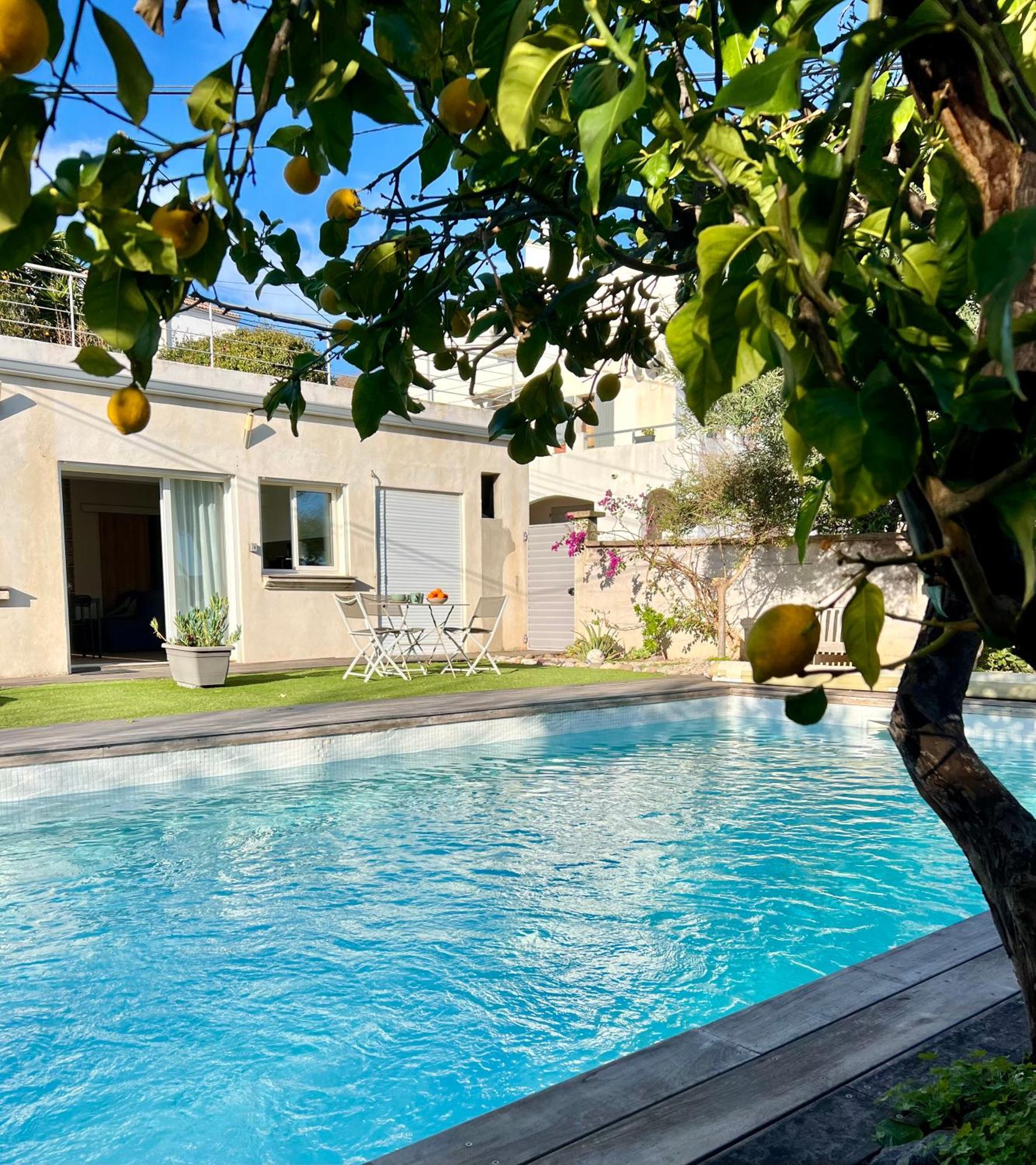 Appartement L'Arancetu Vue Mer Avec Piscine Biguglia  Exterior photo